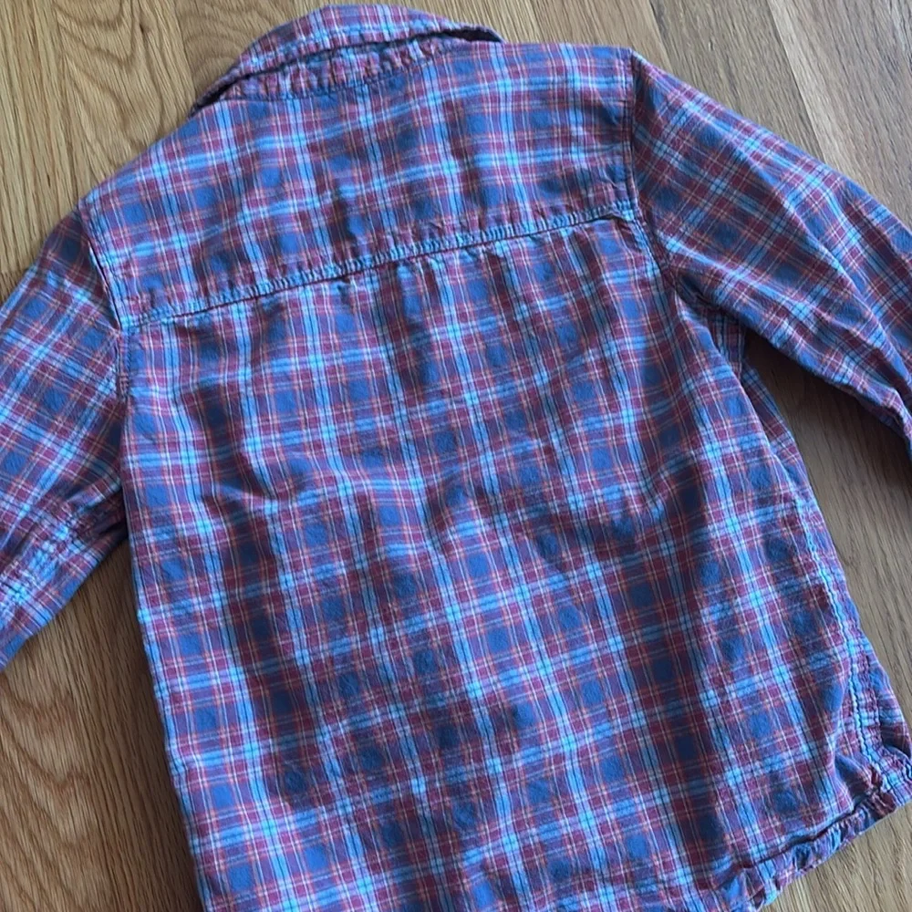 4T OshKosh B'gosh Plaid Button Down